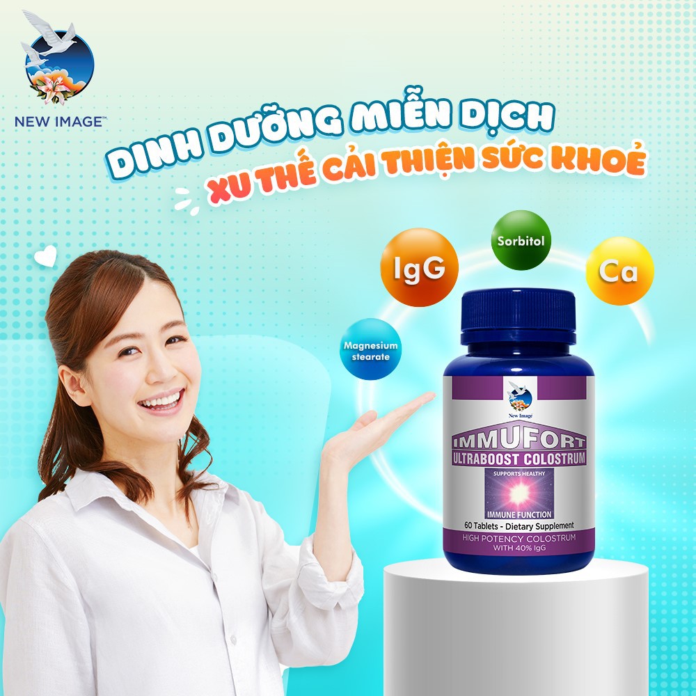 Thực phẩm bảo vệ sức khỏe Immufort Ultraboost Colostrum