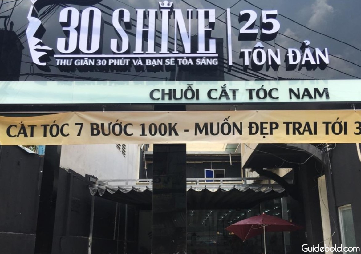 30 SHINE -  SALON TÓC, 25 Tôn Đản