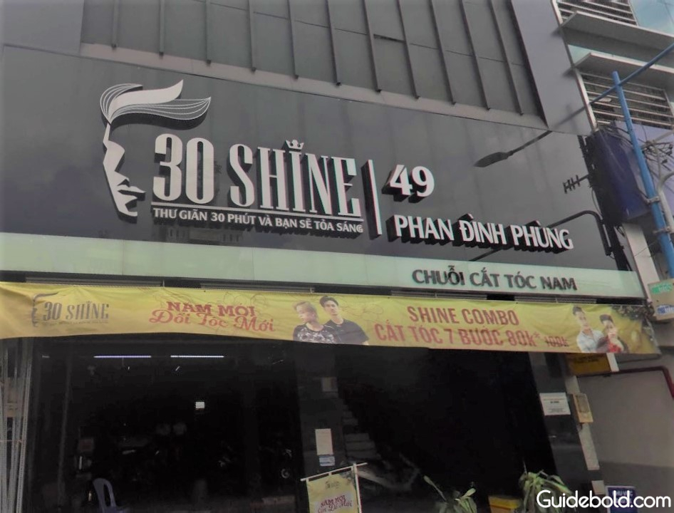 30 SHINE - SALON TÓC,  49 Phan Đình Phùng