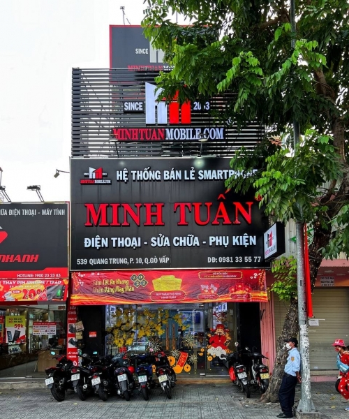 Minh Tuấn Mobile –  539 Quang Trung, TPHCM, Cửa hàng điện thoại