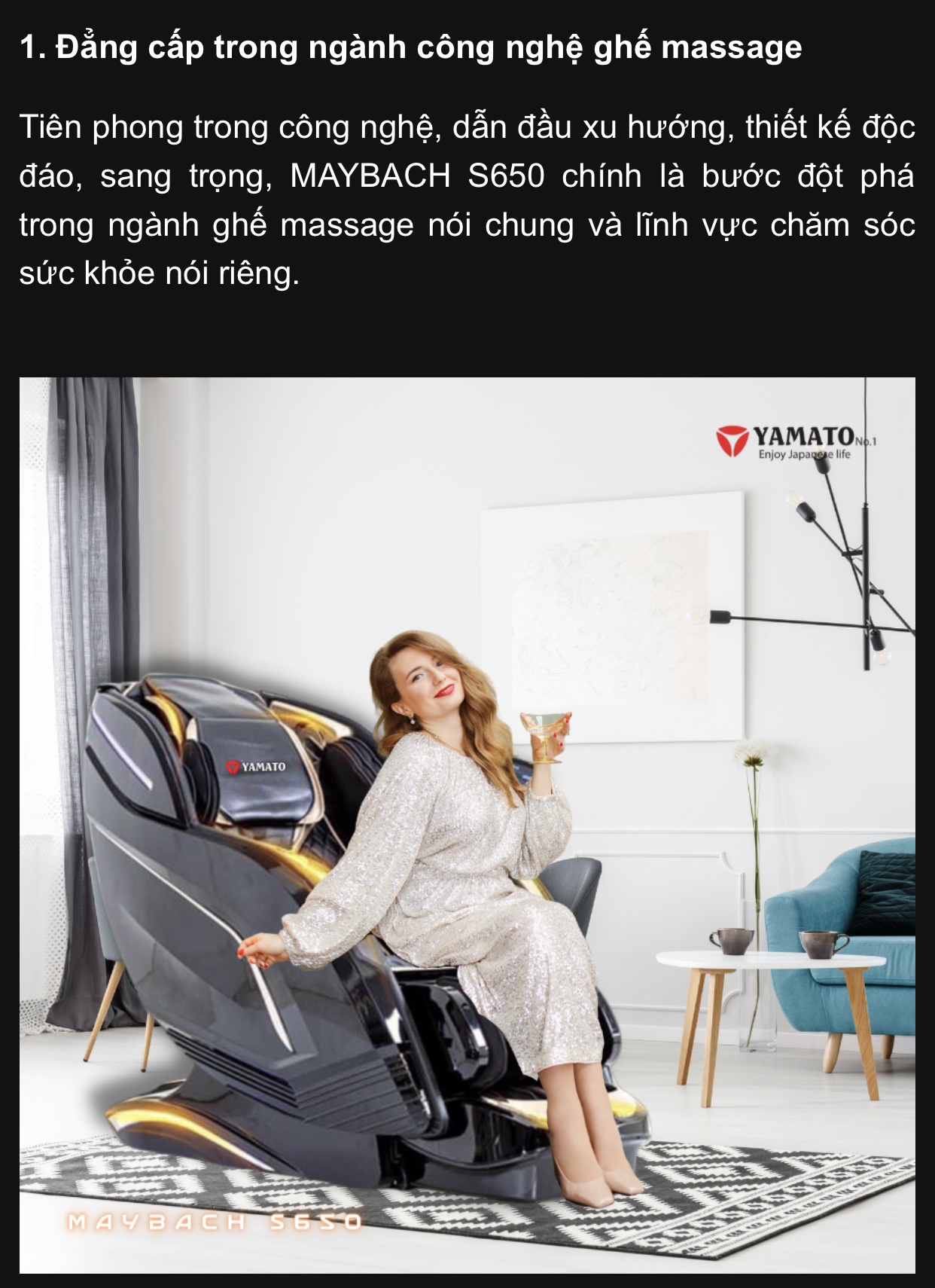 Ghế massage YAMATO