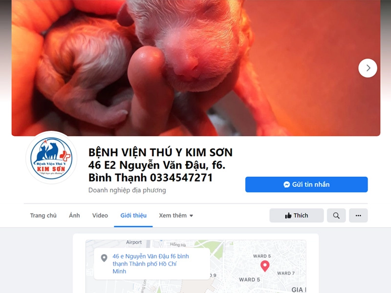 Bệnh viện thú y Kim Sơn - 46E2 Nguyễn Văn Đậu,Tp.HCM