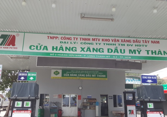 Cây xăng Mỹ Thành - 2 Hoàng Hữu Nam, Thành phố Hồ Chí Minh, Cửa Hàng Kinh Doanh Xăng Dầu