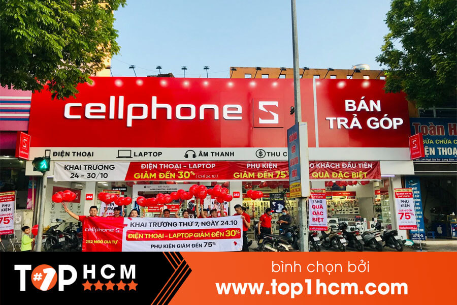 Cửa hàng điện thoại CellphoneS - 288 Đường 3/2, Tp.HCM