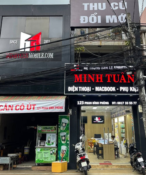 Minh Tuấn Mobile –  123 Phan Đình Phùng, Đà Lạt, Cửa hàng điện thoại