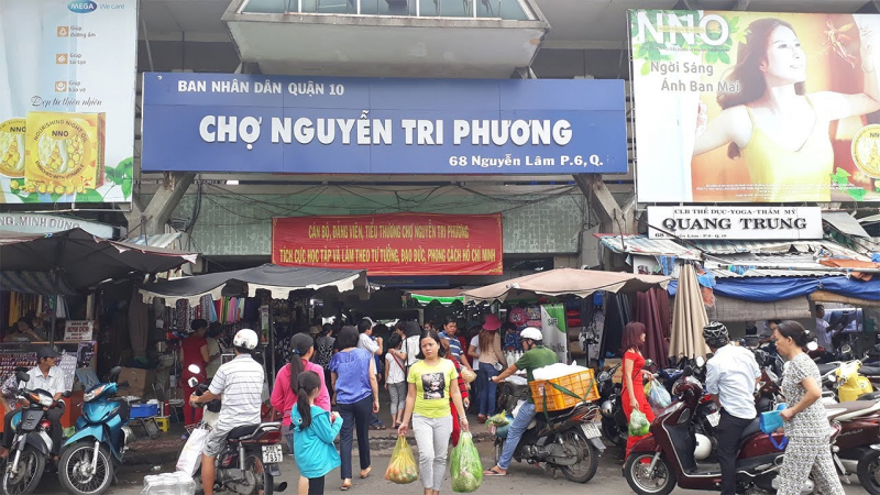 Chợ Nguyễn Tri Phương. Q. 10