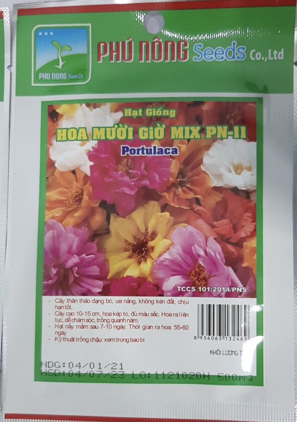 Hạt giống Hoa Mười Giờ Mix PN11