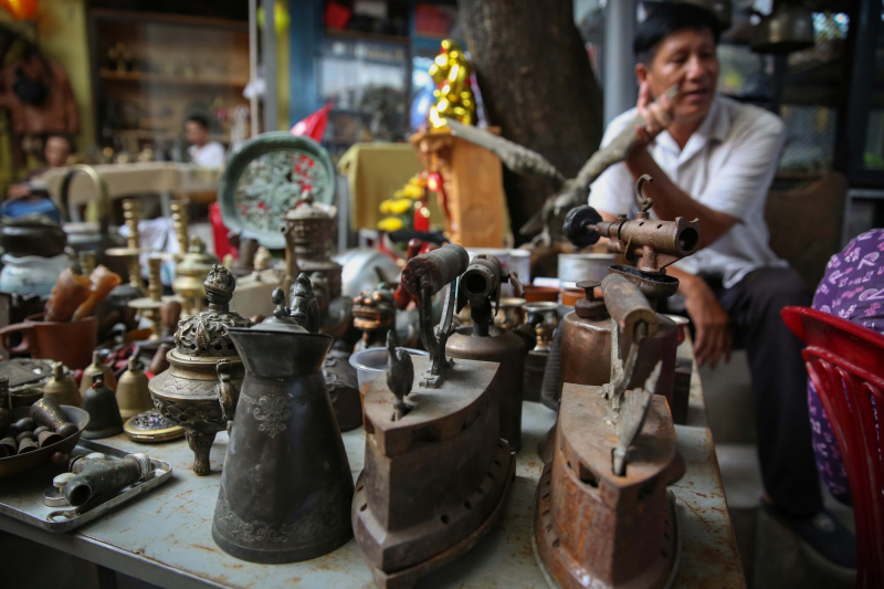 Chợ ve chai Nơ Trang Long - Q. Bình Thạnh