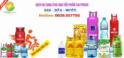 Quế Anh Food - Dịch vụ cung ứng nhu yếu phẩm gas, sữa, nước