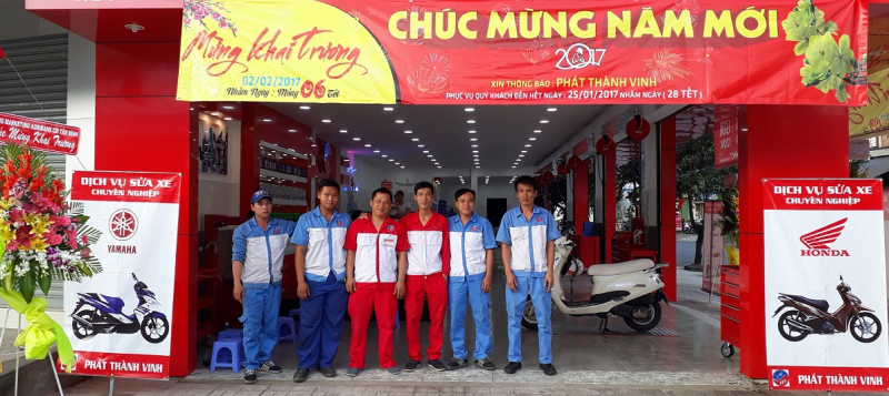Trung tâm sửa chữa xe máy Phát Thành Vinh - 200 Đường Nguyễn Gia Trí, Tp.HCM  