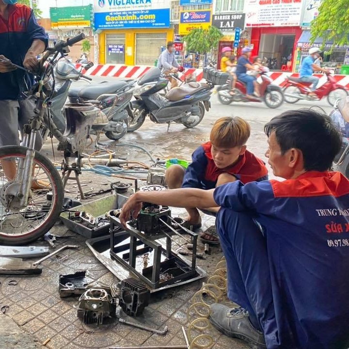 Trung tâm sửa xe máy Sài Gòn - Tp.HCM  