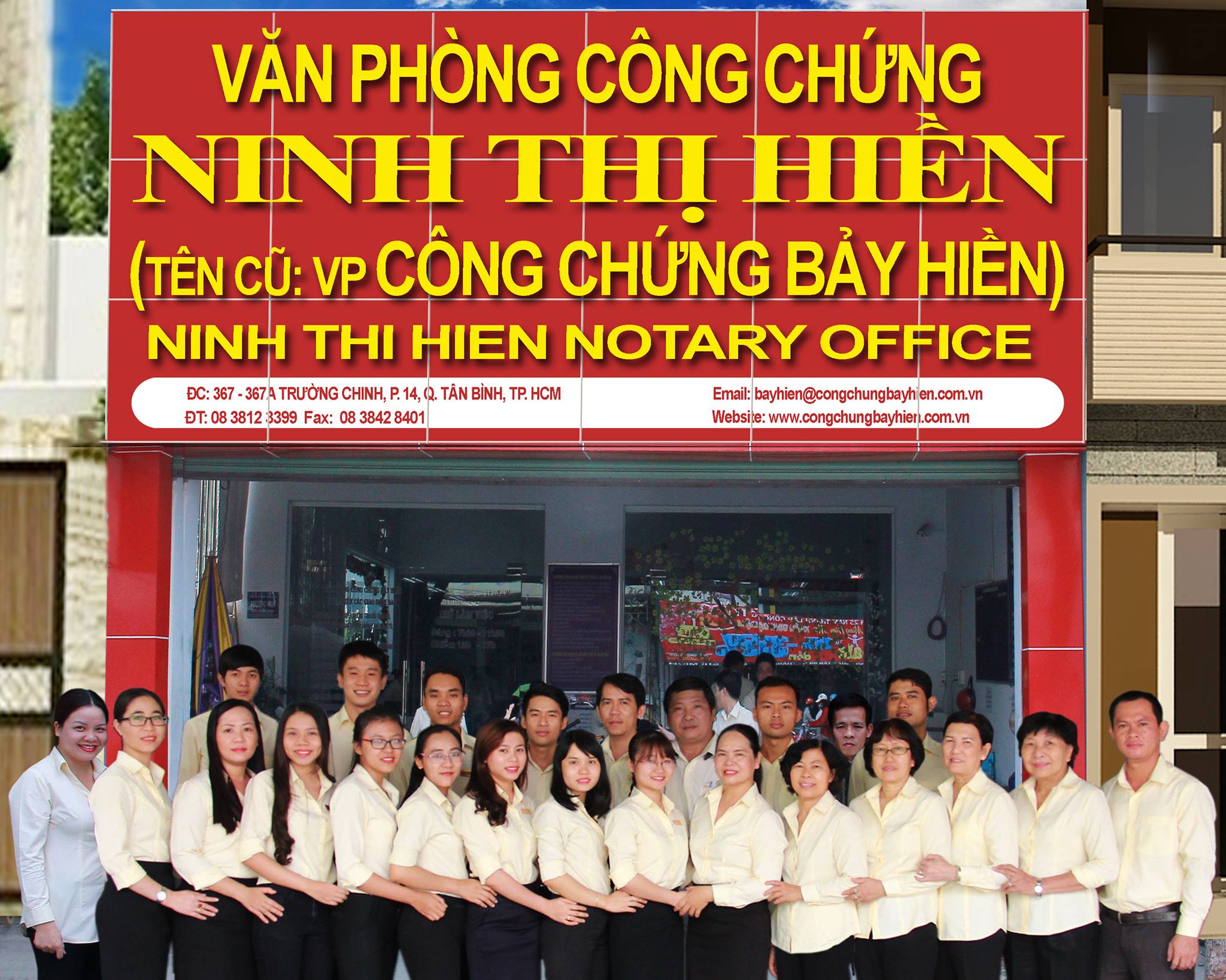 Văn phòng công chứng Ninh Thị Hiền - 367 – 367A đường Trường Chinh, Tp.HCM