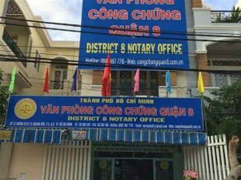 Văn phòng công chứng Quận 8 - Số 13 đường 817A Tạ Quang Bửu, Tp.HCM