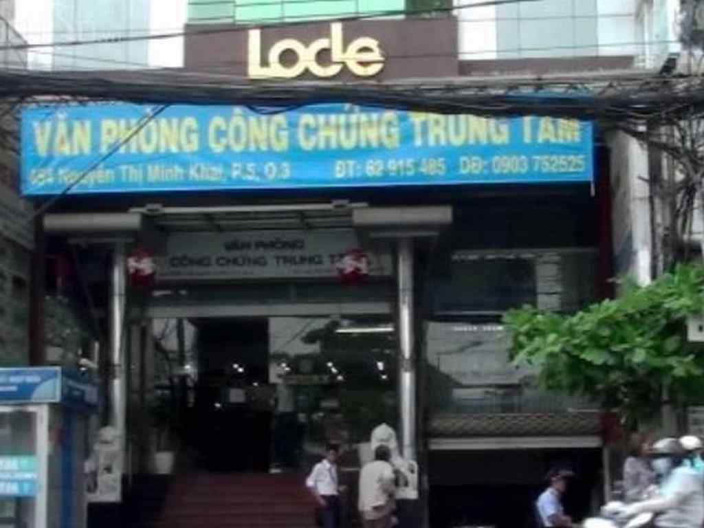 Văn phòng công chứng Trung Tâm - 454 Nguyễn Thị Minh Khai, Tp.HCM